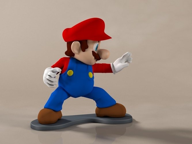 High-Res Super Mario 3D Print 58919