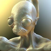 Small Abe from Oddworld  - Singing 3D Printing 58966