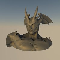 Small Devilman 3D Printing 58967