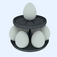 Small Updated! - Seven Egg Water Cooler V3 3D Printing 58982