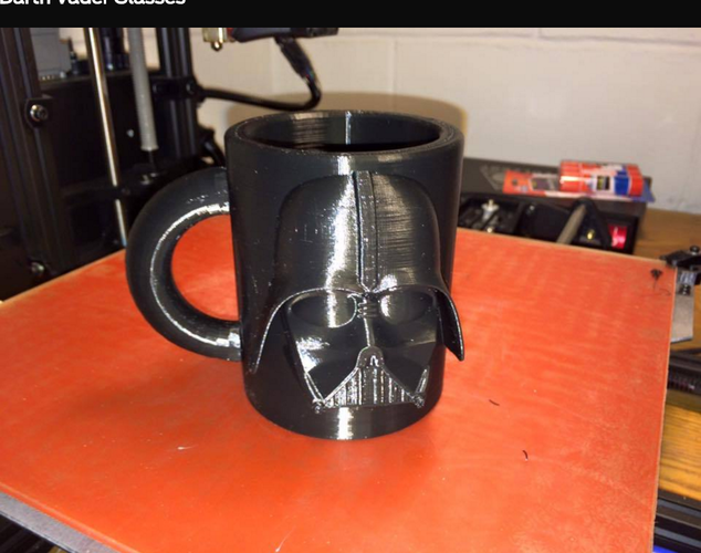 STAR WARS Darth Vader Glasses 3D Print 58999