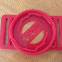 Small Nikon Lens cap holder 52-58-67-72-77 3D Printing 59374
