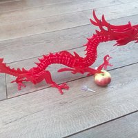 Small 3D Printable Dragon Puzzle 3D Printing 59760