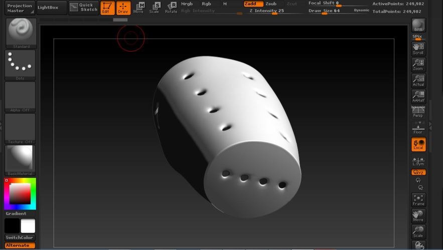 Base for Prosthetic Hand 3D Print 60196