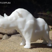 Small Stumpy the Rhino 3D Printing 60229