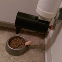 Small Cat Feeder 3D Printing 60647