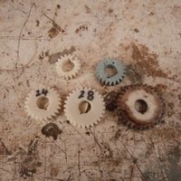 Small SOUTH BEND LATHE MODEL 9C ( 1937-1940 ) CHANGE GEARS  PART 1 3D Printing 60834