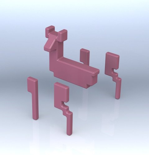 Deer Ikea - decoration - SAMSPELT 3D Print 60953