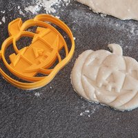 Small Halloween pumpkin cookies cutter 3D Printing 61099