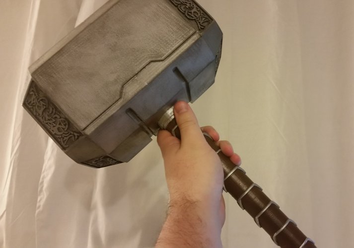 Life Size Thor's Hammer (Mjolnir) 3D Print 61207