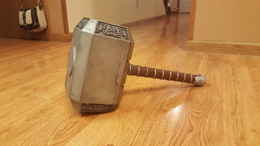 Life Size Thor's Hammer (Mjolnir) 3D Print 61209