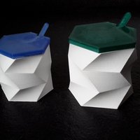 Small Sugar , salt container - sugar basin 3D Printing 61574