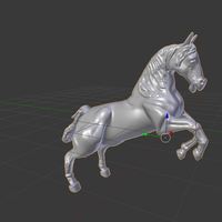 Small Horse  3D Printing 61666