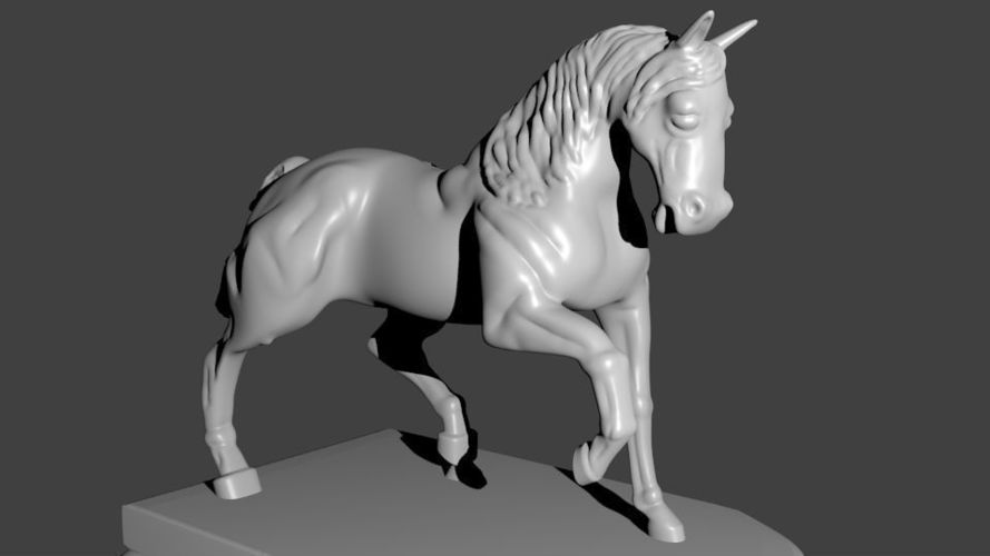 Horse  3D Print 61667
