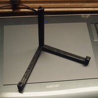 Small Tablet Stand 3D Printing 61684