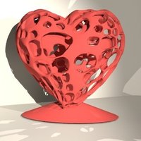 Small Heart in heart 3D Printing 61686