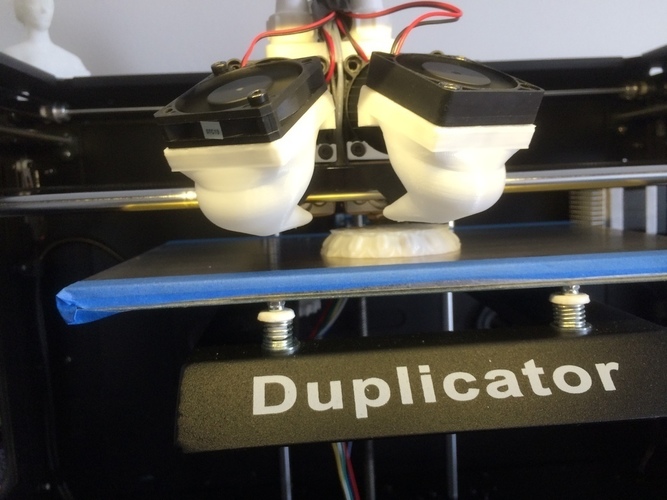 ((updated)) Hi-flo directional cooling duct for duplicator 4s (( 3D Print 62145
