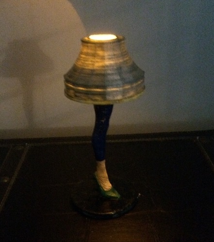 Revised Lamp Shade for Christmas Story Leg Lamp 3D Print 62576