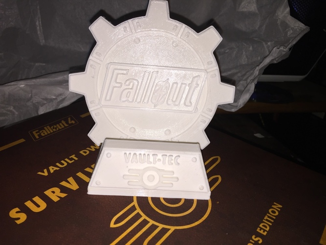 Fallout Themed Phone Dock 3D Print 62809