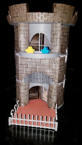 Dice Tower and Storage 3D Print 62827