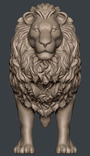 Lion 3D Print 63138