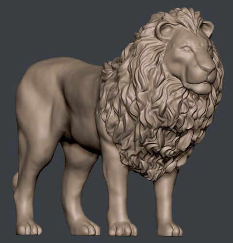 Lion 3D Print 63139
