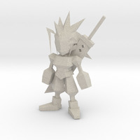 Small Zack Low Poly 3D Printing 63244