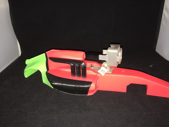 Rat Rod exhaust accessory for  open rc formula 1 car 3D Print 63245