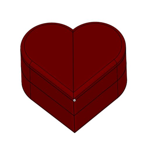 Heart Shaped Box 3D Print 63353