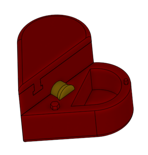 Heart Shaped Box 3D Print 63360