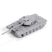 Small T90 Tank Simple Model Kit 3D Printing 63604