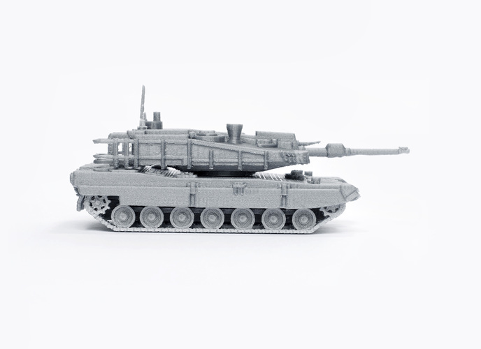 K2 Black Panther Tank Simple Model Kit 3D Print 63611