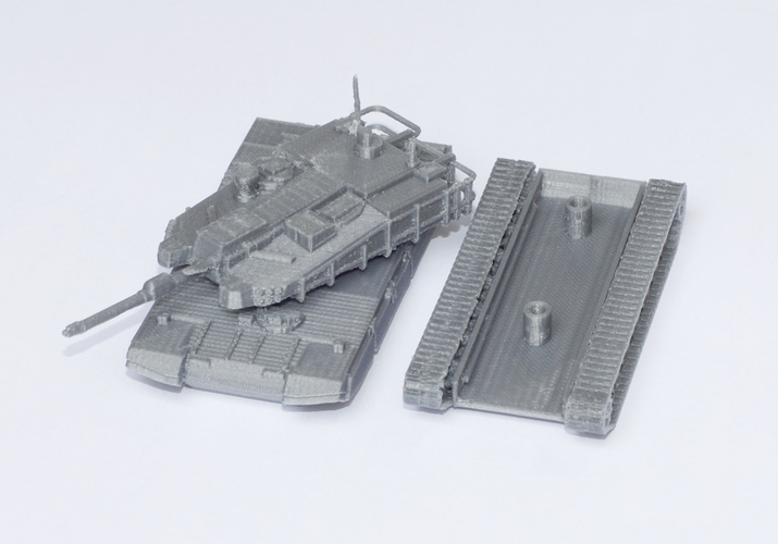 K2 Black Panther Tank Simple Model Kit 3D Print 63614