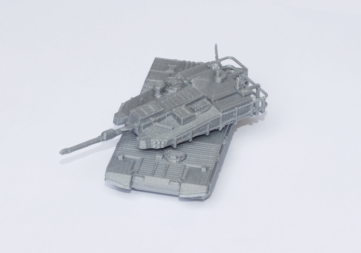 K2 Black Panther Tank Simple Model Kit 3D Print 63616