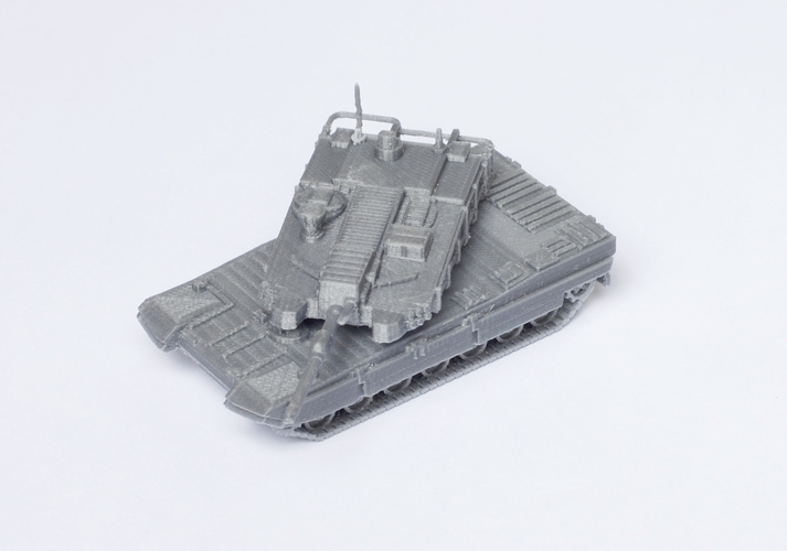 K2 Black Panther Tank Simple Model Kit 3D Print 63620