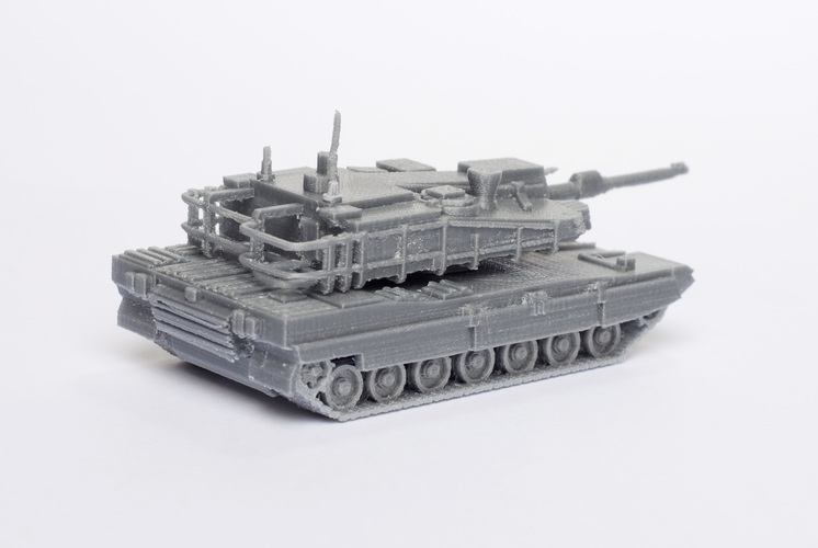 K2 Black Panther Tank Simple Model Kit 3D Print 63622