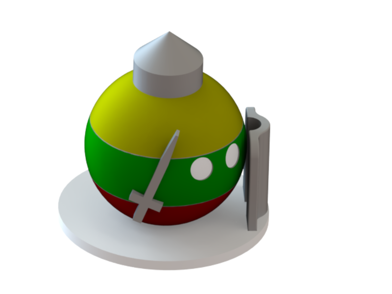 Lithuania countryball