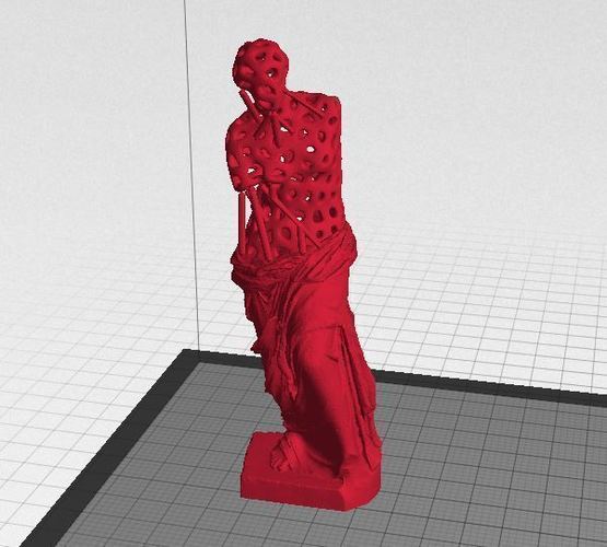 Voronoi Experiment No:11 Venus De Milo 3D Print 63653