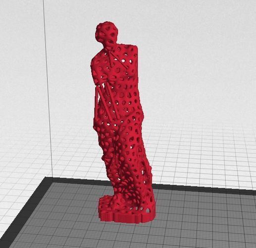 Voronoi Experiment No:11 Venus De Milo 3D Print 63654