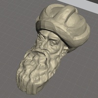 Small Mimar Sinan (ottoman architect) 3D Printing 63667