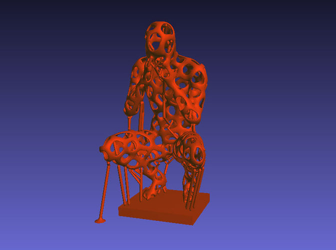 Voronoi Experiment No.5 3D Print 63676
