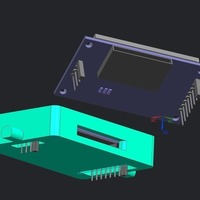 Small display ST7735 box arduino 3D Printing 64031