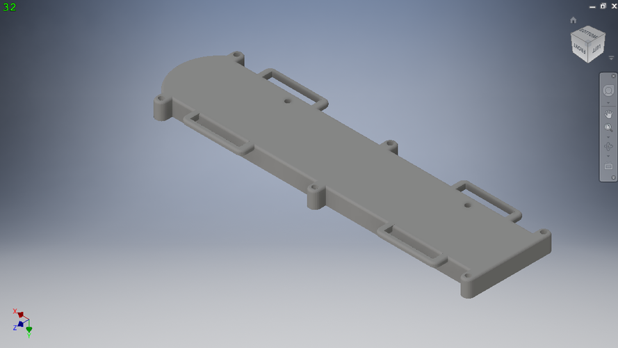 Hidden blade base slider Improved 3D Print 64711