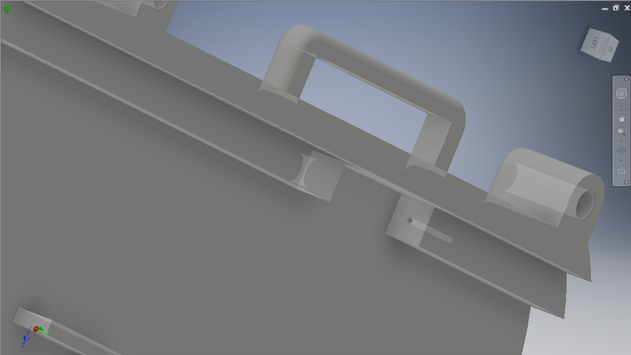 Hidden blade base slider Improved 3D Print 64718