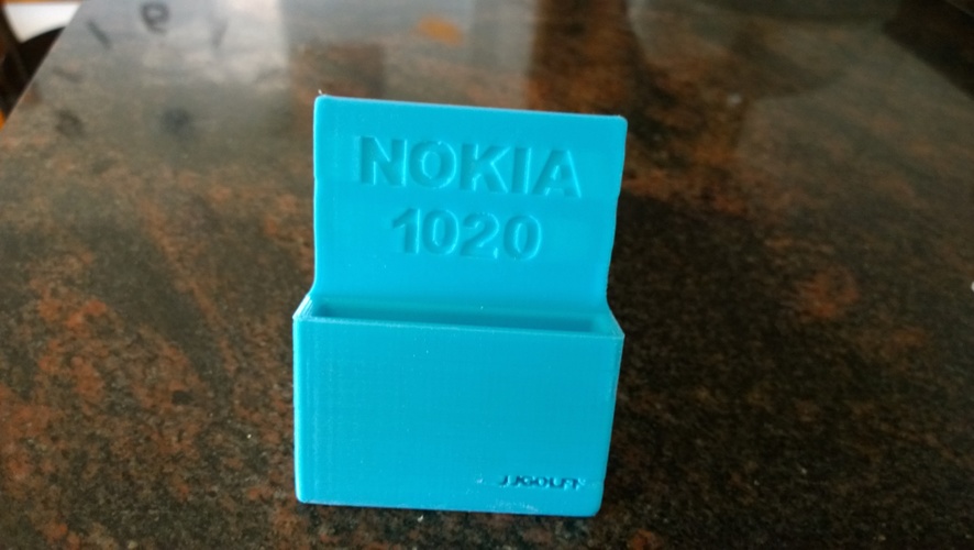 Support nokia charger 1020 3D Print 64932