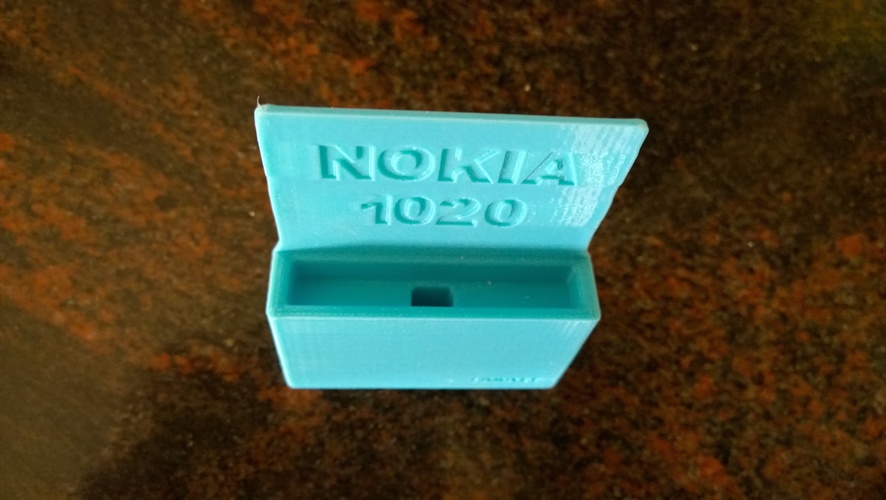 Support nokia charger 1020 3D Print 64933