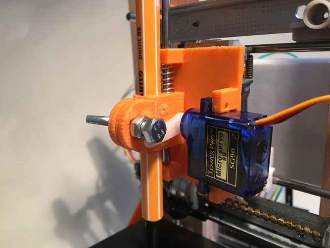 Mini Traceur (CNC Plotter) Arduino 3D Print 65036
