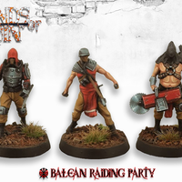 Small Lands of Ruin - Balean Raiding Party 3D Printing 65060