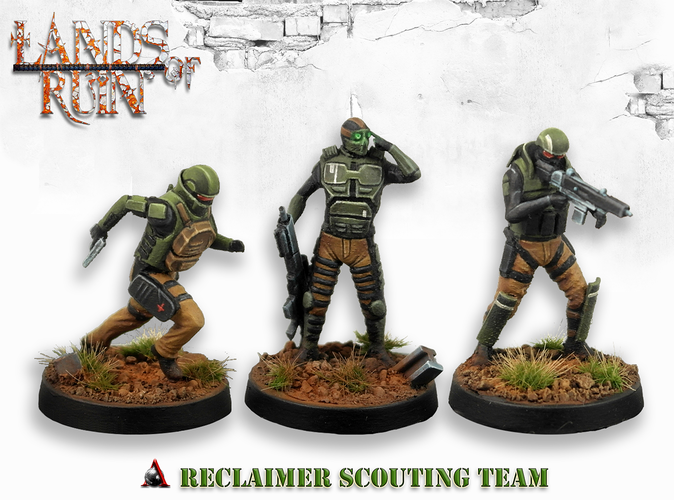 Lands or Ruin - Reclaimer Squad 3D Print 65063