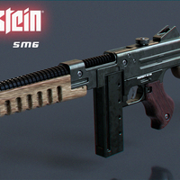 Small Wolfenstein: The New Order SMG 3D Printing 65161